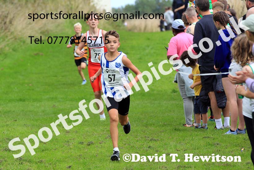 Boys and Girls under-13s, Farringdon Cross Country Relays, Sunderland.  Photo: David T. Hewitson/Sports for All Pics